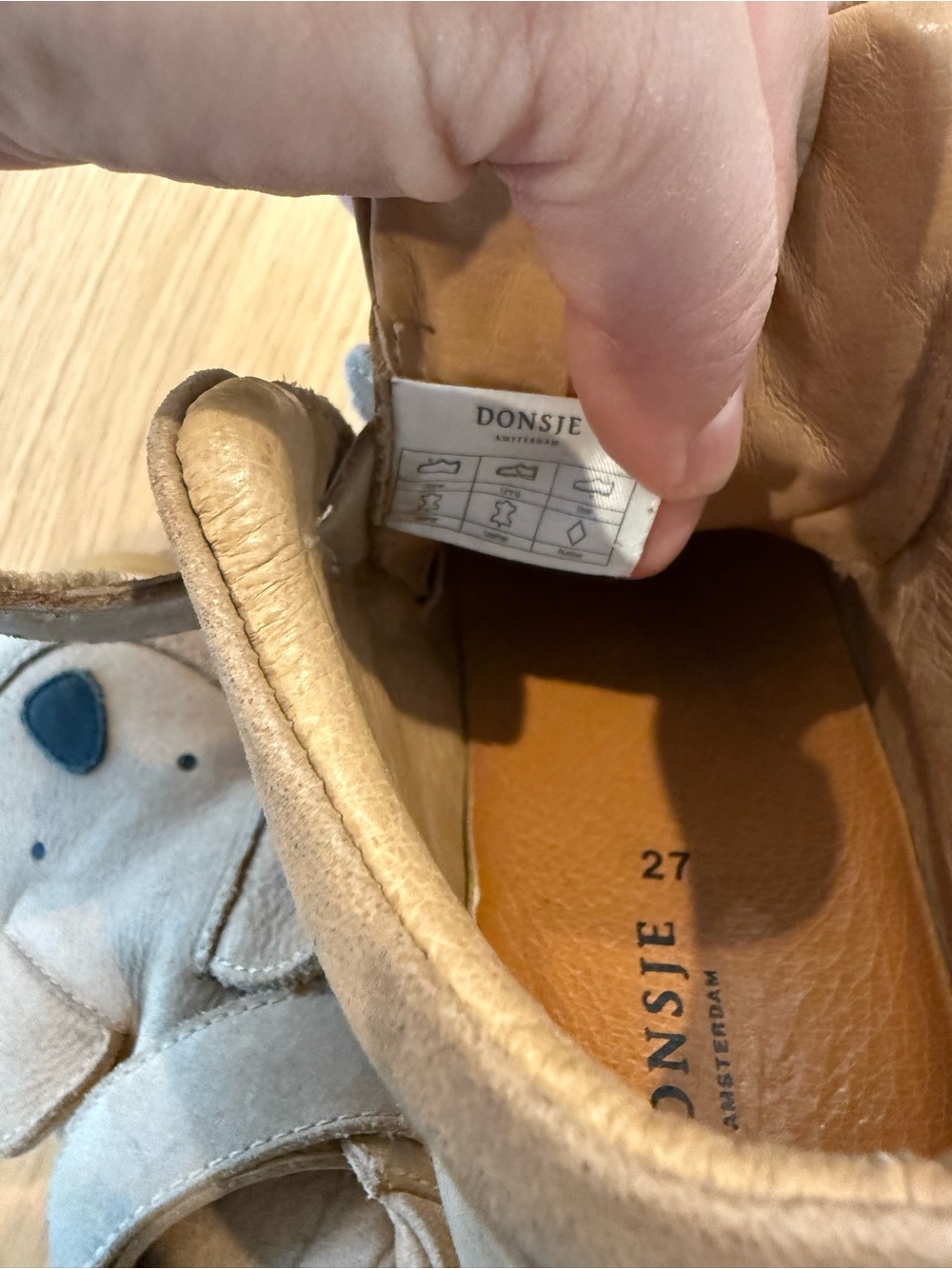 Donsje Koala High Tops sneakers EU 27 (US10) - Picture 4 of 7